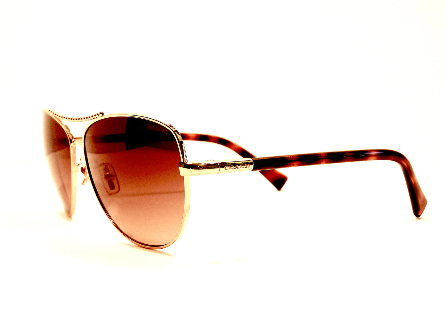 COACH- HC7058 Gold/dark tortoise