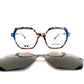 Morel-Clip Set: Eclipse 12 Rose/ Bleu