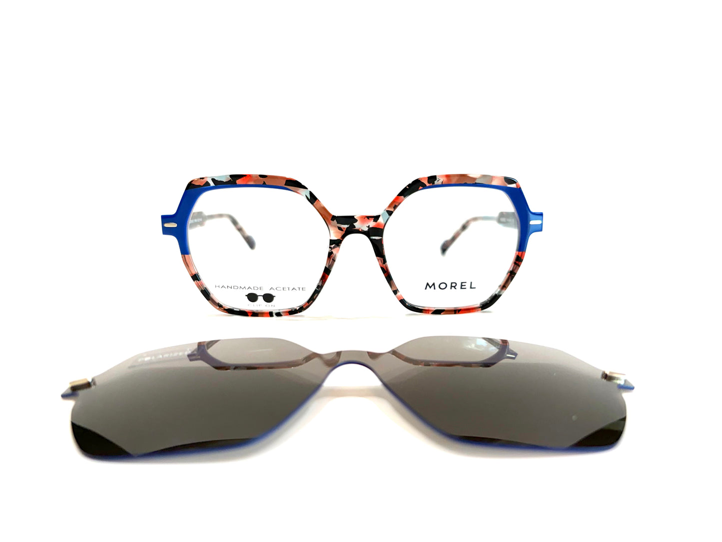 Morel-Clip Set: Eclipse 12 Rose/ Bleu