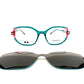Morel-Clip Set: Eclipse 11 Vert/Rose