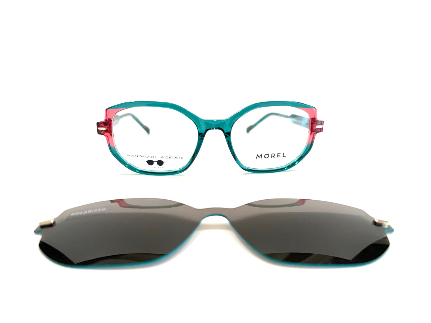 Morel-Clip Set: Eclipse 11 Vert/Rose